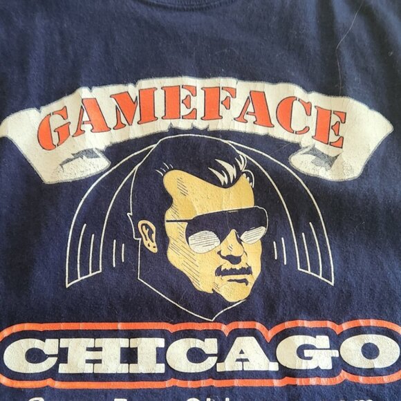Vintage Men's T-Shirt Game Face Mike Ditka Chicago Size 2x - Picture 3 of 8
